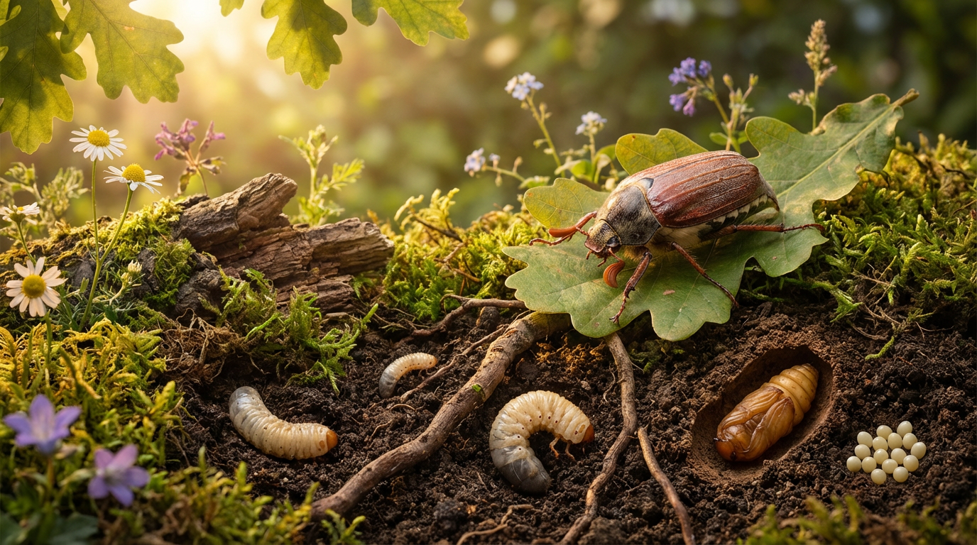 Combien de temps vivent les hannetons : le cycle de vie fascinant en détail