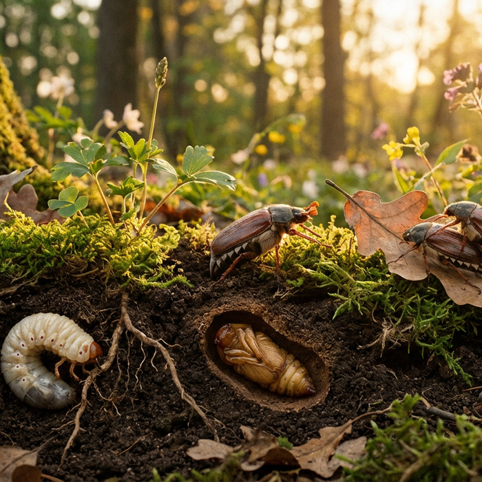 Combien de temps vivent les hannetons ? Le cycle de vie complet en un coup d'oeil