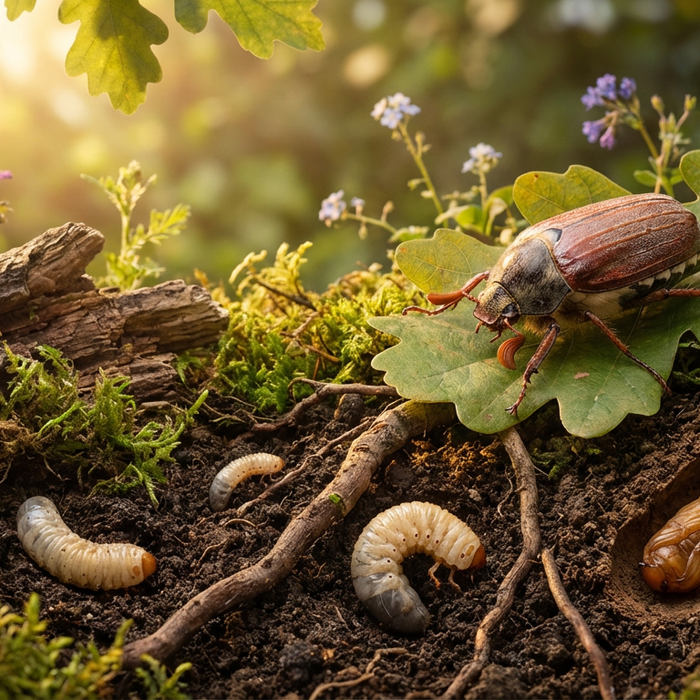 Combien de temps vivent les hannetons : le cycle de vie fascinant en détail