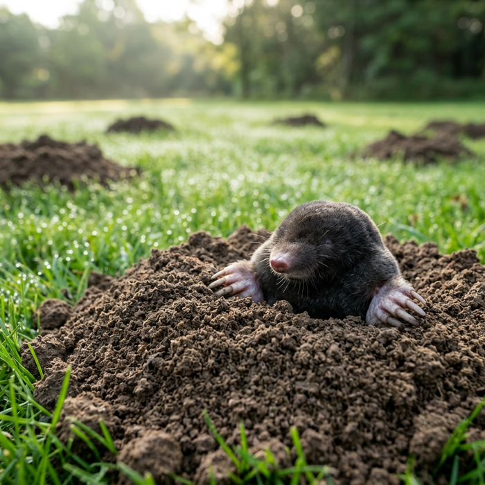 Combien de taupes vivent dans un terrier ? La vérité surprenante