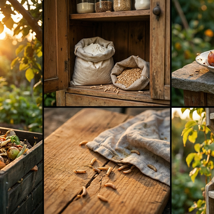 Où nichent les asticots dans la cuisine ? Trouvez des cachettes et combattez efficacement