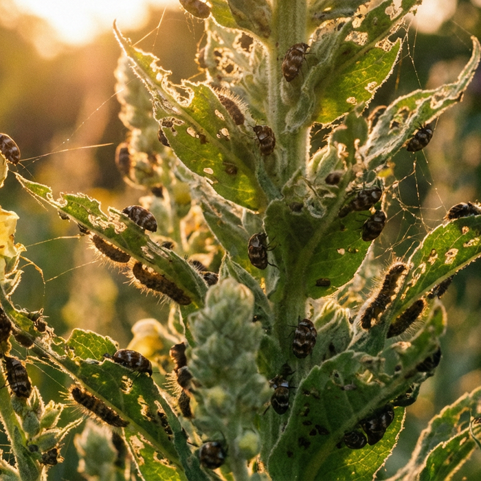 Coléoptère laineux : Quand devient-il une infestation ? (liste de contrôle)