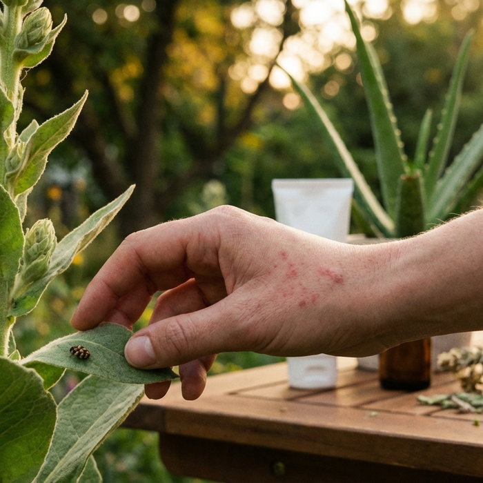 Piqûres de coléoptères laineux : causes, symptômes et traitement