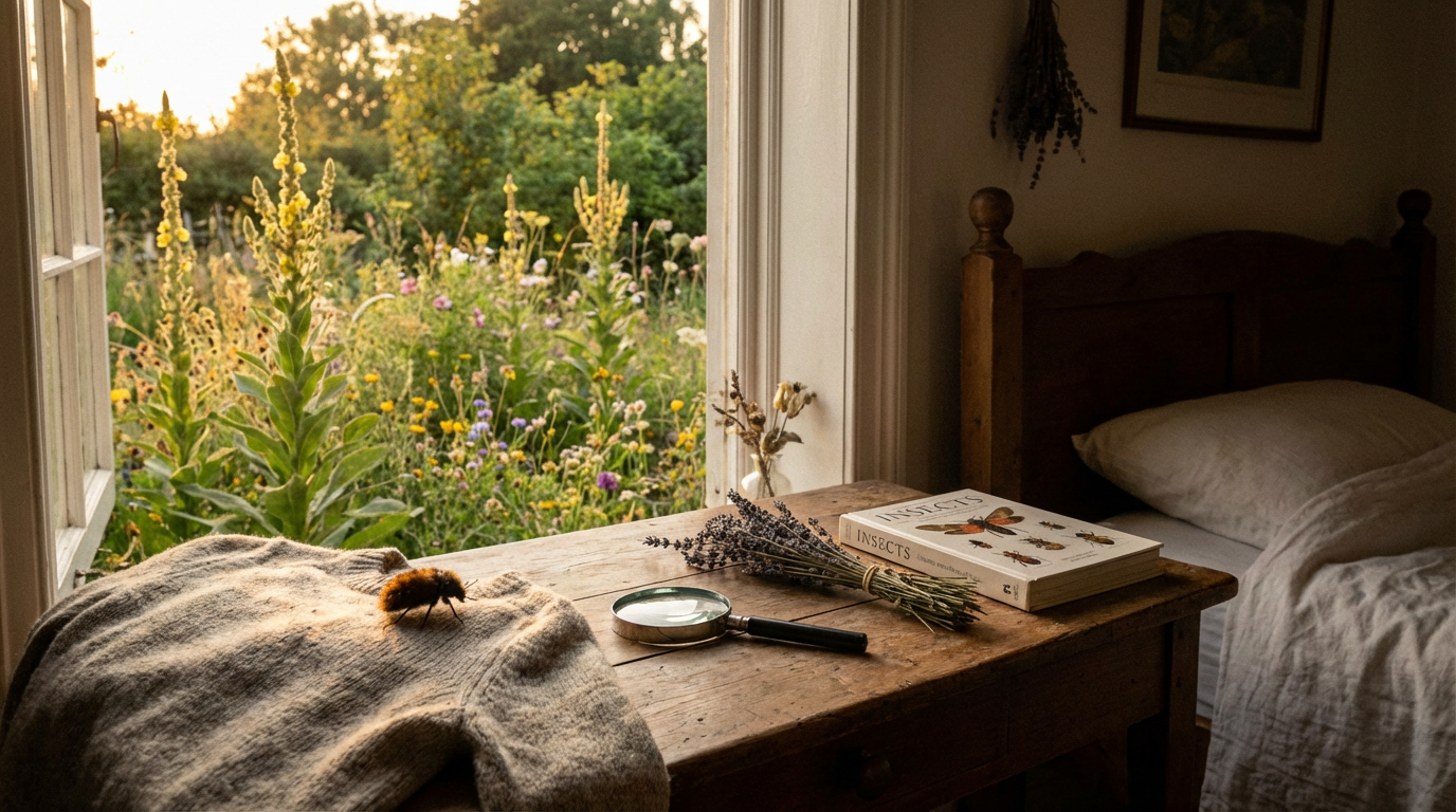 Coléoptères laineux des fleurs dans la chambre : causes, risques et contrôle