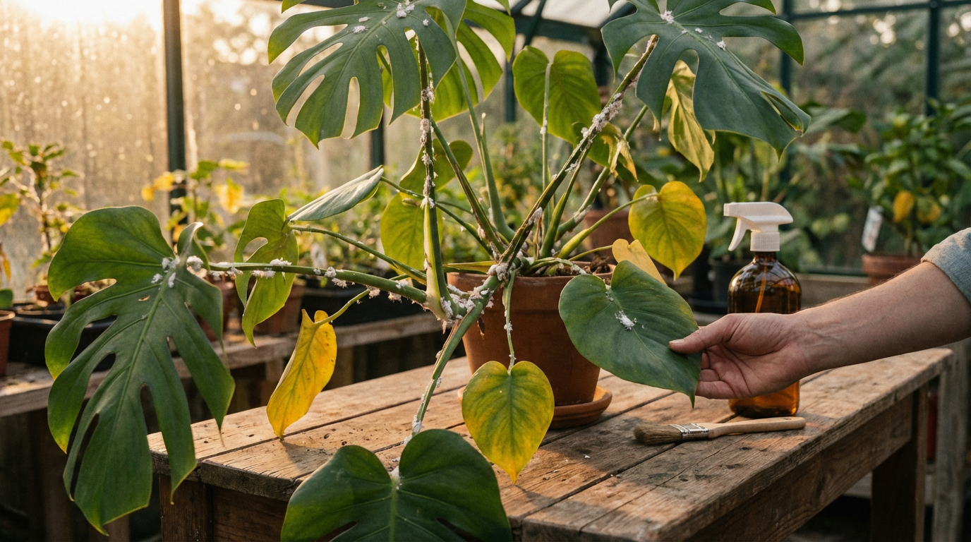 Cochenilles sur les plantes d'intérieur : détecter, combattre et prévenir