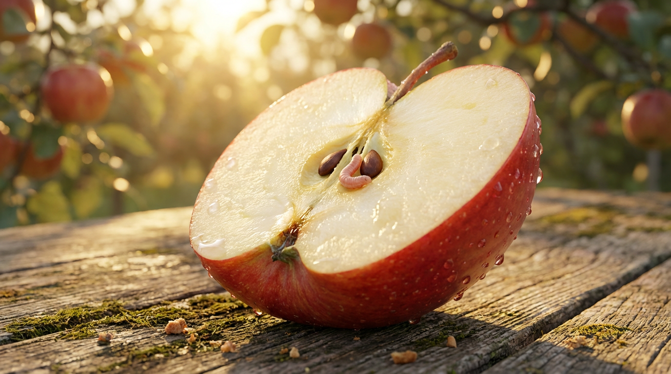 Des vers dans la pomme ? Comment identifier le carpocapse des pommes et autres ravageurs ?
