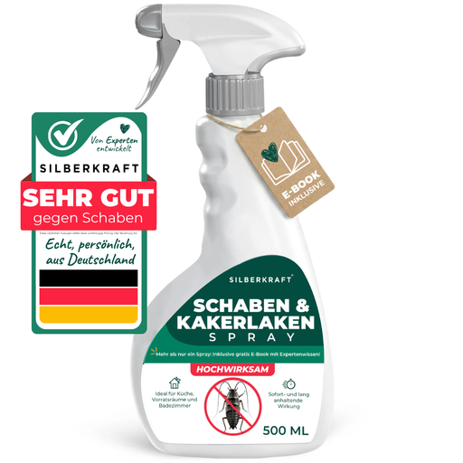 Silberkraft-Schabenspray Kakerlaken 500ml - E-Book - Vorderseite