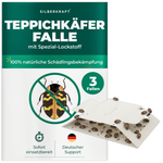 Piège à anthrènes des tapis avec attractif spécial - Silberkraft