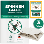 Piège à araignées avec attractif spécial - Silberkraft