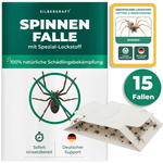 Piège à araignées avec attractif spécial - Silberkraft