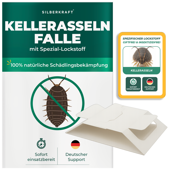 Piège à cloportes avec attractif spécial