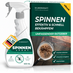 Spray anti-araignées contre les araignées et les insectes - Spray anti-araignées efficace pour la maison, la cave, le balcon et la terrasse