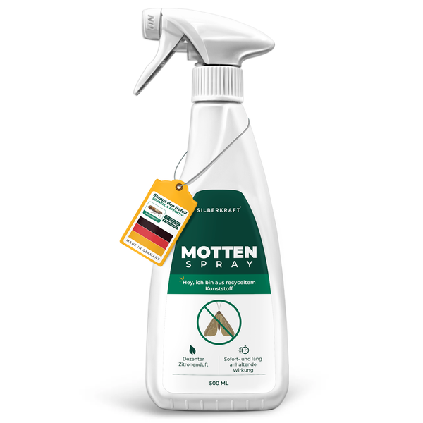 Spray anti-mites contre les mites des vêtements et des aliments - Silberkraft
