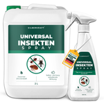 2,5 litres de spray anti-insectes universel Silberkraft à effet immédiat et durable contre les insectes volants et rampants. Contient un subtil parfum de citron, est à base d’eau et ne contient pas de perméthrine. Fabriqué en Allemagne à partir de plastique recyclé pour une protection durable contre les insectes.