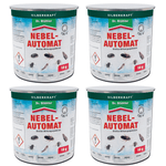 Brumisateur automatique Silberkraft 4x10g pour lutter contre les insectes et la vermine dans les grands espaces intérieurs