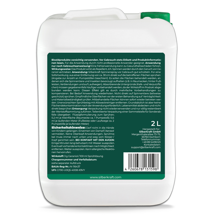 pulvérisation d'araignée