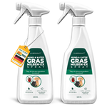 Plusieurs vues du flacon pulvérisateur Silberkraft Grass Mites EX pour montrer le produit sous différentes perspectives.