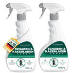 Spray araignée lot de 2 - spray efficace contre les araignées pour la maison, la cave et le balcon