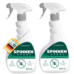 Pack multiple de spray anti-araignées – pack de stockage pour un contrôle à long terme des araignées