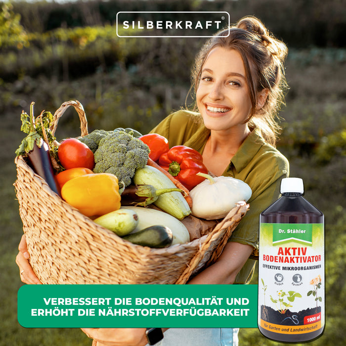 Activateur actif du sol - des micro-organismes efficaces pour un environnement de sol sain