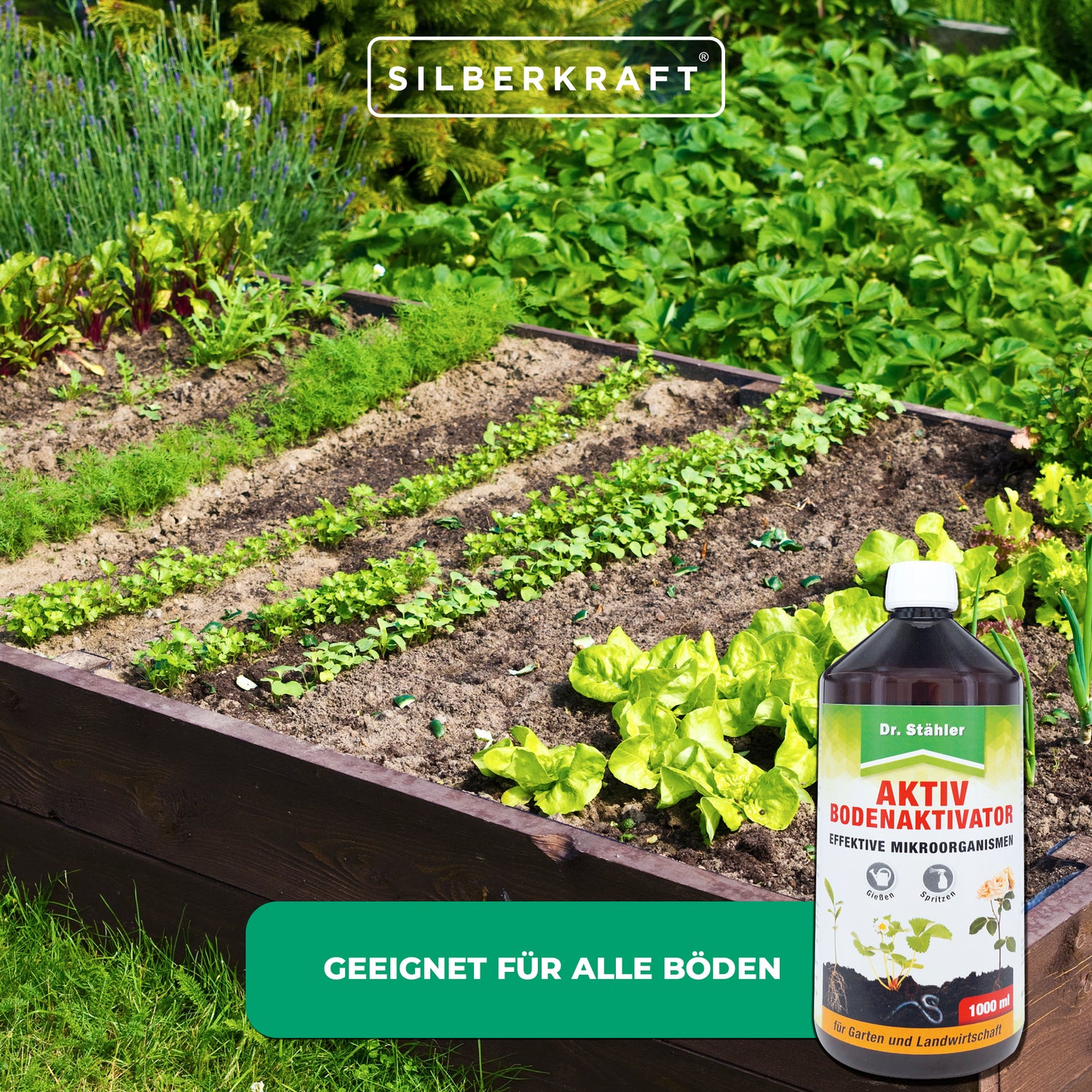 Activateur actif du sol - des micro-organismes efficaces pour un environnement de sol sain