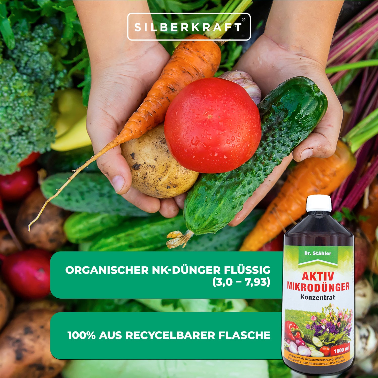 Concentré de microfertilisant actif - engrais organique NK, liquide