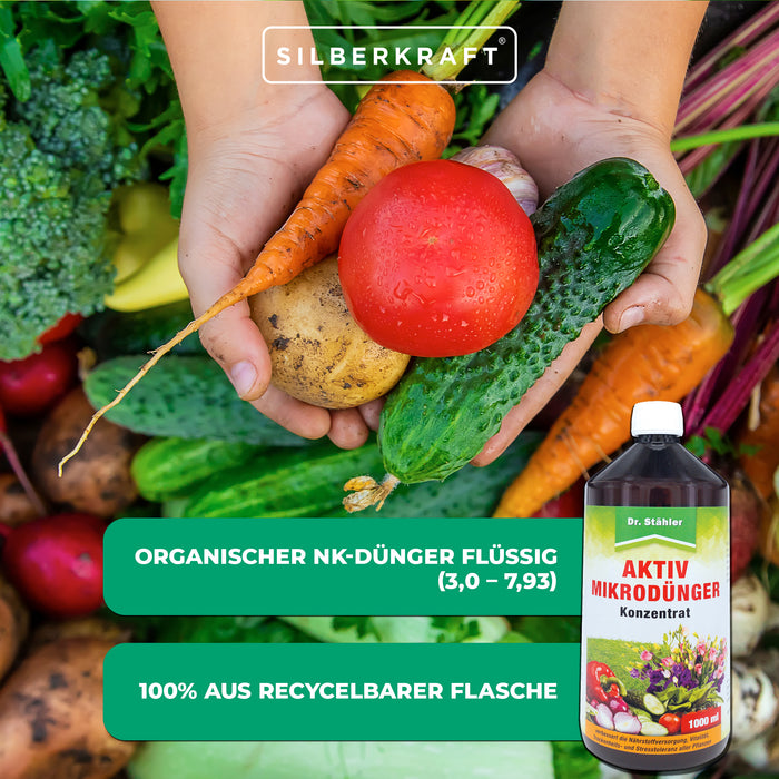 Concentré de microfertilisant actif - engrais organique NK, liquide