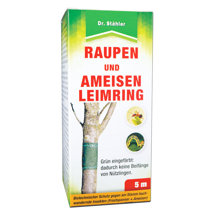 Anneau de colle chenille et fourmi : Protection biotechnique pour arbres fruitiers - Silberkraft