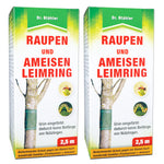 Anneau de colle chenille et fourmi : Protection biotechnique pour arbres fruitiers - Silberkraft