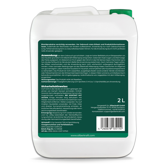 Spray anti-acariens cobayes &amp; lapins