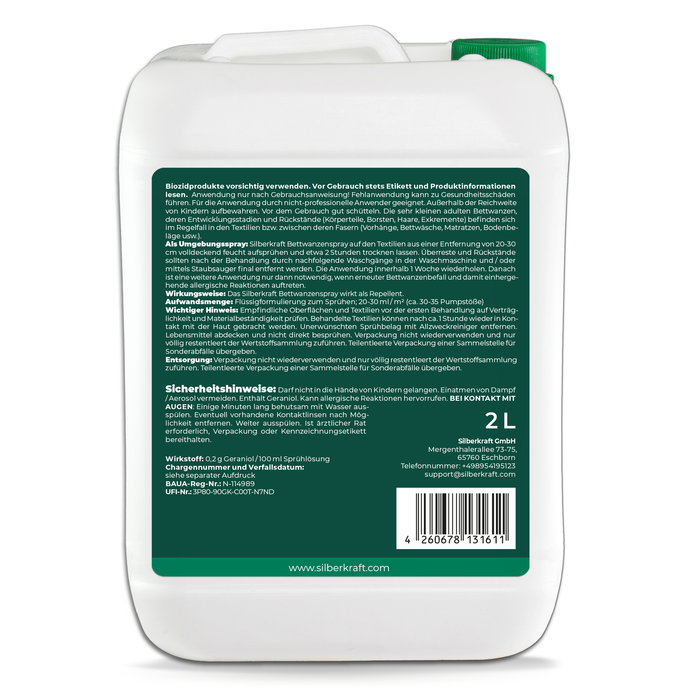 Spray anti-punaises de lit - spray anti-punaises de lit