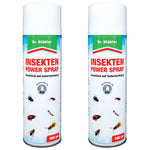 Insect Power Spray : Solution efficace contre les insectes rampants et volants tels que les cafards et les mites - Silberkraft