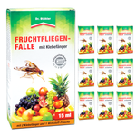 Piège à mouches des fruits avec attrape-adhésif - effet attractif - pouvoir argenté