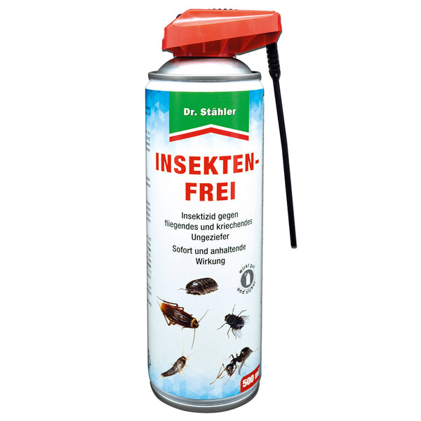 Spray efficace sans insectes : Insecticide universel à action immédiate contre les insectes volants et rampants dans la maison - Silberkraft