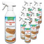 Spray anti-vers à bois efficace : protection fiable contre les parasites du bois tels que les vers à bois, les coléoptères domestiques et les coléoptères de l'aubier - Silberkraft