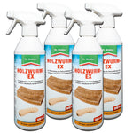 Spray anti-vers à bois efficace : protection fiable contre les parasites du bois tels que les vers à bois, les coléoptères domestiques et les coléoptères de l'aubier - Silberkraft