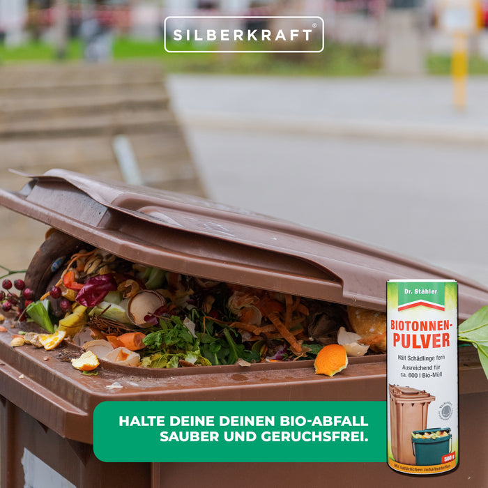 Poudre de fût bio contre les odeurs désagréables et les nuisibles