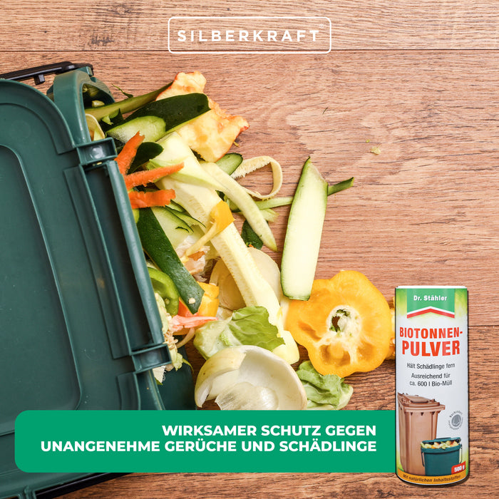 Poudre de fût bio contre les odeurs désagréables et les nuisibles