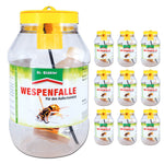 Piège à guêpes efficace : Répulsif à guêpes pratique pour l'extérieur - Silberkraft