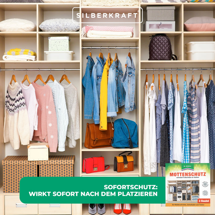 Protection efficace contre les mites : sacs parfumés contre les dommages aux vêtements et textiles