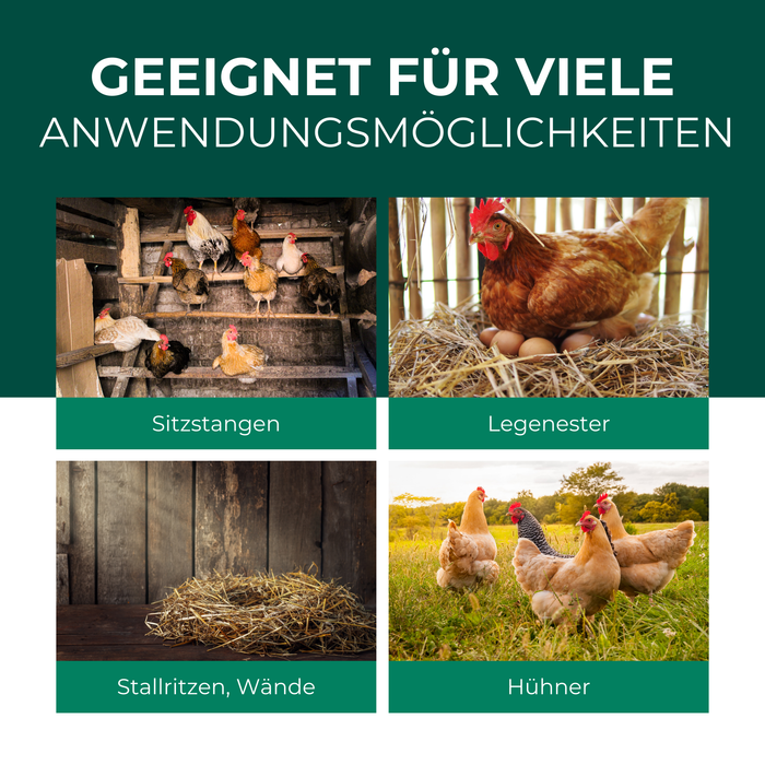 Poulets anti-acariens