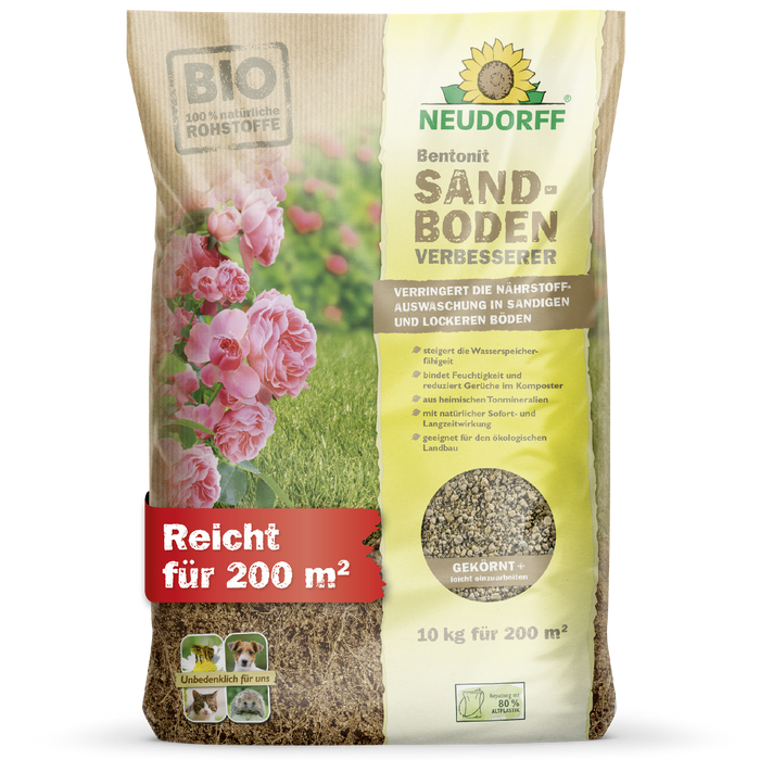 Améliorateur de sol en sable bentonite Neudorff - Silberkraft