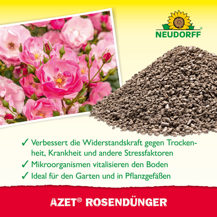 Engrais pour roses Neudorff Azet - Silberkraft