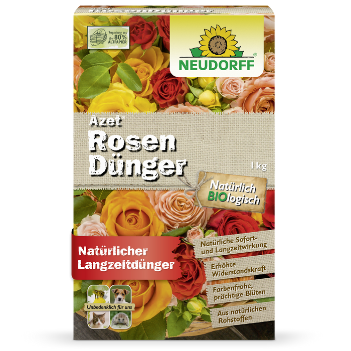 Engrais pour roses Neudorff Azet - Silberkraft