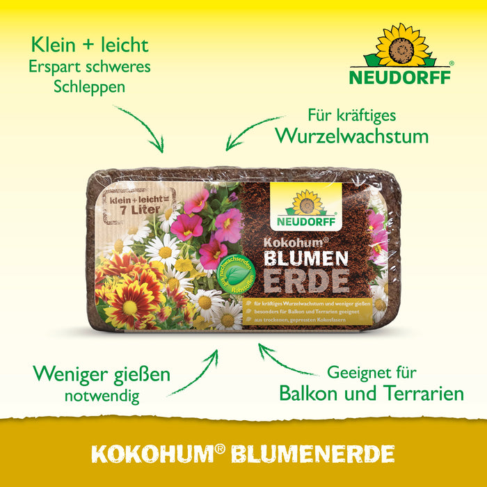 Neudorff Kokohum Flower Earth - Silver Power