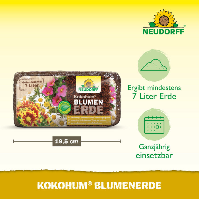 Neudorff Kokohum Flower Earth - Silver Power