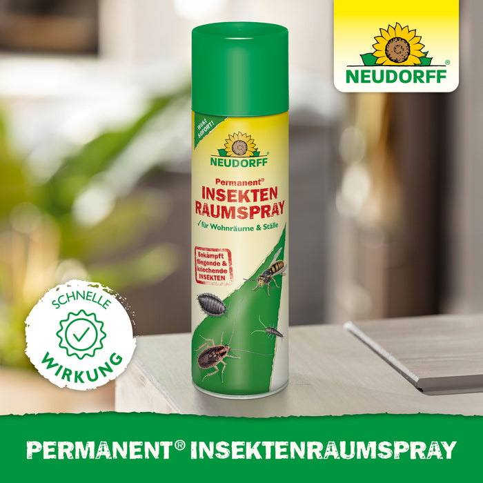 Spray d'ambiance permanent contre les insectes Neudorff - Silberkraft