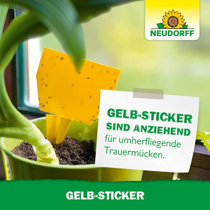 Autocollants jaunes Neudorff - Silberkraft