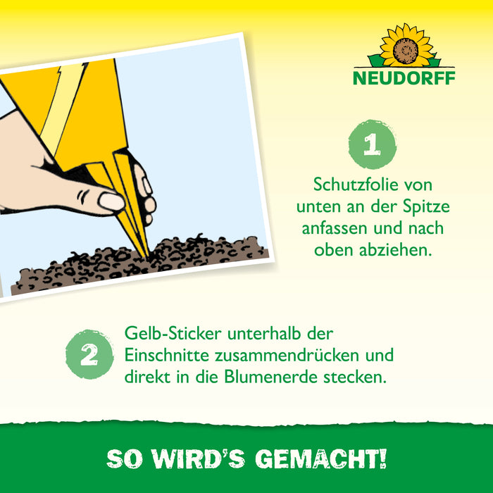 Autocollants jaunes Neudorff - Silberkraft