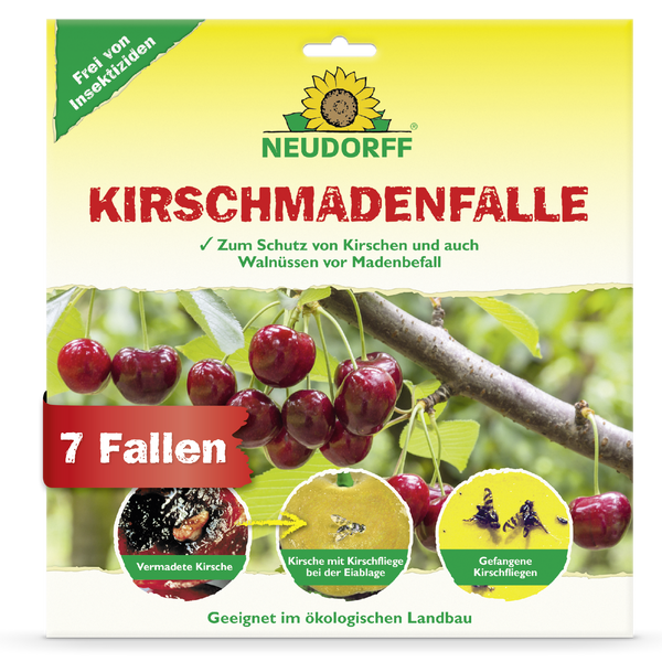 Piège à mouches des cerises Neudorff - Silberkraft